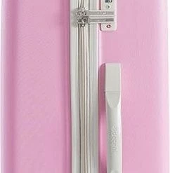 Alternative view of Gloednieuw ⭐ Decent Star Maxx Large Koffer - 76 Cm - TSA Slot - Pastel Roze ????