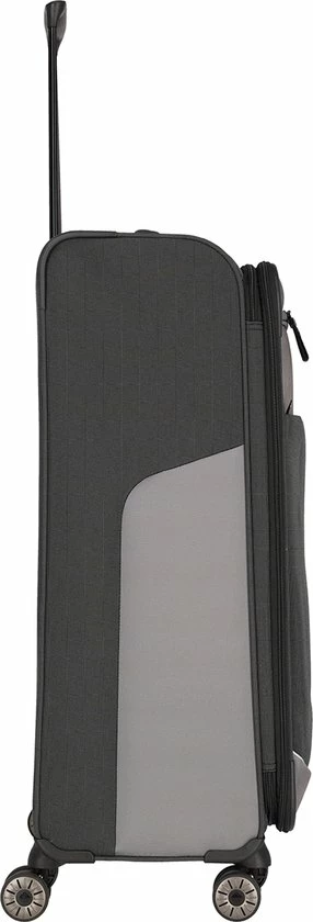 Goedkoop ???? Travelite Zachte Koffer / Trolley / Reiskoffer - Viia - 77 Cm (XL) - Grijs ???? 12 Goedkoop ???? Travelite Zachte Koffer / Trolley / Reiskoffer - Viia - 77 Cm (XL) - Grijs ???? - Afbeelding 10