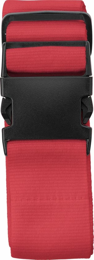 Beste Verkoop ???? Trendo 4x Stuks Kofferriemen / Bagageriemen - 55 Cm - Kofferspanband Rood ???? 4 Beste Verkoop ???? Trendo 4x Stuks Kofferriemen / Bagageriemen - 55 Cm - Kofferspanband Rood ???? - Afbeelding 2