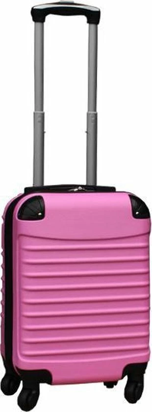 Coupon ???? Travelerz ???? Handbagage Koffer Met Wielen 27 Liter - Lichtgewicht - Cijferslot - Licht Roze ???? 3 Coupon ???? Travelerz ???? Handbagage Koffer Met Wielen 27 Liter - Lichtgewicht - Cijferslot - Licht Roze ????