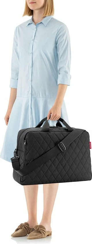Beste deal ???? Reisenthel Dufflebag M Reistas - 38L - Rhombus Black Zwart ✨ 6 Beste deal ???? Reisenthel Dufflebag M Reistas - 38L - Rhombus Black Zwart ✨ - Afbeelding 4