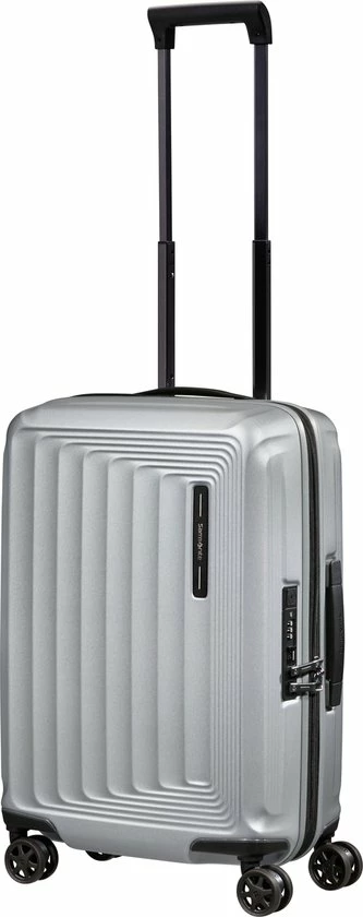 Begroting ???? Samsonite Reiskoffer - Nuon Spinner 55/20 Exp (Handbagage) Matt Silver ???? 12 Begroting ???? Samsonite Reiskoffer - Nuon Spinner 55/20 Exp (Handbagage) Matt Silver ???? - Afbeelding 10