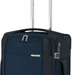 Goedkoop ???? Samsonite Reiskoffer Met Laptopvak - D'Lite Spinner 55/20 Uitbreidbaar (Handbagage) Midnight Blue ???? -Samsonite Winkel 351x840 2