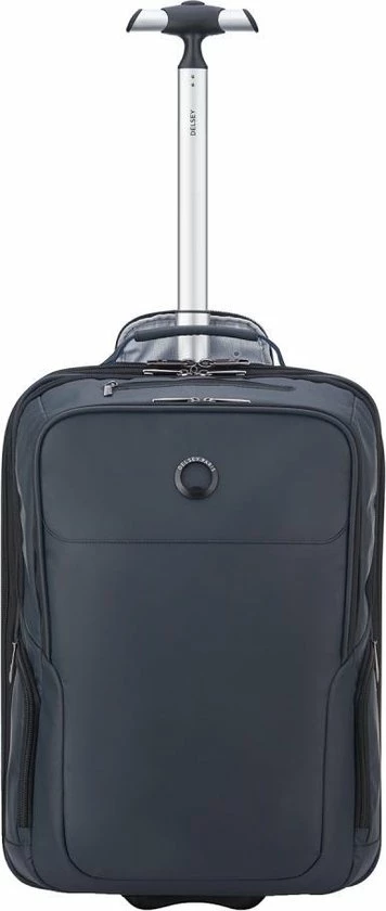 Nieuw ???? Delsey Parvis Plus ???? Backpack Trolley - Water Resistant - 2 Compartments - 17,3 Inch - Grey ???? 14 Nieuw ???? Delsey Parvis Plus ???? Backpack Trolley - Water Resistant - 2 Compartments - 17,3 Inch - Grey ???? - Afbeelding 12