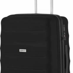 Beste deal ???? CarryOn Porter ® Reiskoffer - 66cm Trolley Met TSA-slot - OKOBAN Registratie - Zwart ⌛