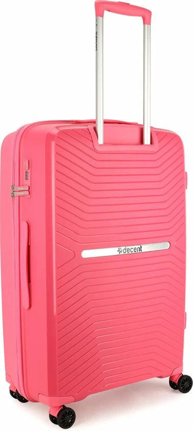 Coupon ✔️ Decent CROSS-ONE PP Trolley 76 Cm - 94 Liter - TSA Slot - Pink ???? 11 Coupon ✔️ Decent CROSS-ONE PP Trolley 76 Cm - 94 Liter - TSA Slot - Pink ???? - Afbeelding 9