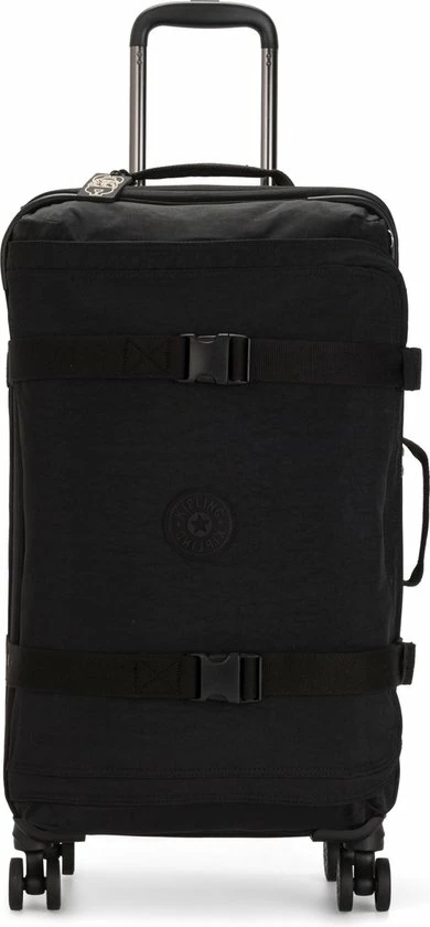 Hete verkoop ❤️ Kipling Spontaneous M Reiskoffer - Black Noir ???? 3 Hete verkoop ❤️ Kipling Spontaneous M Reiskoffer - Black Noir ????