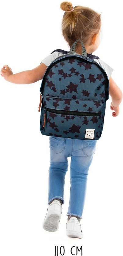 Promo ⭐ Kidzroom Lucky Me - Rugzak - 2 T/m 6 Jaar - Blauw - Sterren ???? 6 Promo ⭐ Kidzroom Lucky Me - Rugzak - 2 T/m 6 Jaar - Blauw - Sterren ???? - Afbeelding 4