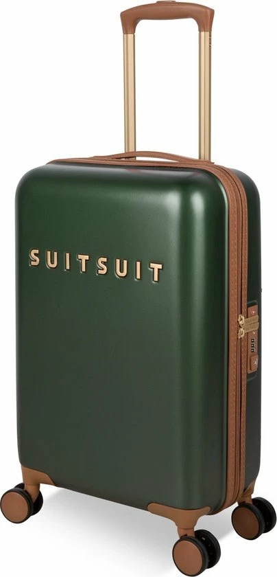Hete verkoop ⌛ SUITSUIT - Fab Seventies Classic - Beetle Green - ???? Handbagage (55 Cm) ???? 7 Hete verkoop ⌛ SUITSUIT - Fab Seventies Classic - Beetle Green - ???? Handbagage (55 Cm) ???? - Afbeelding 5