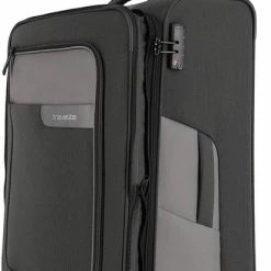 Goedkoop ???? Travelite Zachte Koffer / Trolley / Reiskoffer - Viia - 77 Cm (XL) - Grijs ???? 24 Goedkoop ???? Travelite Zachte Koffer / Trolley / Reiskoffer - Viia - 77 Cm (XL) - Grijs ???? -Samsonite Winkel 412x840 2