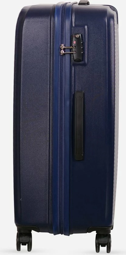 Flash-uitverkoop ???? ©TROLLEYZ - Ibiza No.3 - Reiskoffer 69cm Met TSA Slot - Dubbele Wielen - 360° Spinners - 100% ABS - Reiskoffer In Ocean Blue ???? 4 Flash-uitverkoop ???? ©TROLLEYZ - Ibiza No.3 - Reiskoffer 69cm Met TSA Slot - Dubbele Wielen - 360° Spinners - 100% ABS - Reiskoffer In Ocean Blue ???? - Afbeelding 2