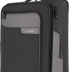 Goedkoop ???? Travelite Zachte Koffer / Trolley / Reiskoffer - Viia - 77 Cm (XL) - Grijs ???? 27 Goedkoop ???? Travelite Zachte Koffer / Trolley / Reiskoffer - Viia - 77 Cm (XL) - Grijs ???? -Samsonite Winkel 421x840 2