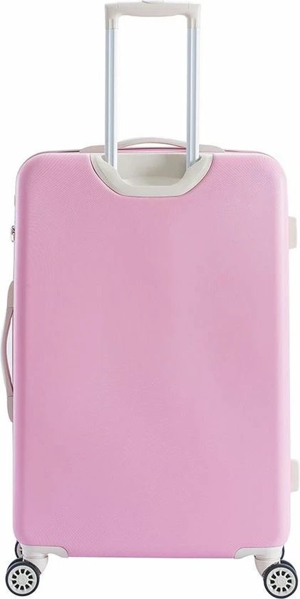 Gloednieuw ⭐ Decent Star Maxx Large Koffer - 76 Cm - TSA Slot - Pastel Roze ???? 5 Gloednieuw ⭐ Decent Star Maxx Large Koffer - 76 Cm - TSA Slot - Pastel Roze ???? - Afbeelding 3