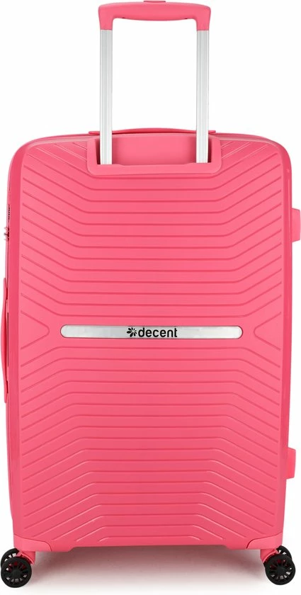 Coupon ✔️ Decent CROSS-ONE PP Trolley 76 Cm - 94 Liter - TSA Slot - Pink ???? 5 Coupon ✔️ Decent CROSS-ONE PP Trolley 76 Cm - 94 Liter - TSA Slot - Pink ???? - Afbeelding 3