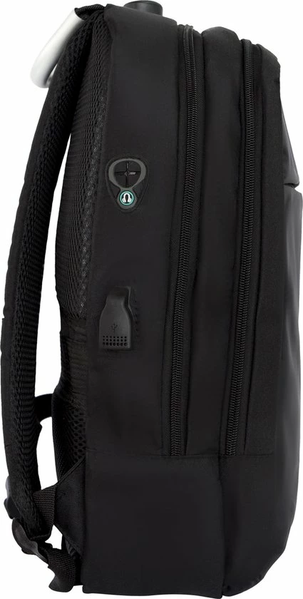 Hete verkoop ???? Ticaba Smith - Waterafstotende Anti Diefstal Laptop Rugzak Inclusief Usb Oplaadstation - 14 T/m 15,6 Inch - Rugtas Voor Dames En Heren - Zwart ❤️ 12 Hete verkoop ???? Ticaba Smith - Waterafstotende Anti Diefstal Laptop Rugzak Inclusief Usb Oplaadstation - 14 T/m 15,6 Inch - Rugtas Voor Dames En Heren - Zwart ❤️ - Afbeelding 10
