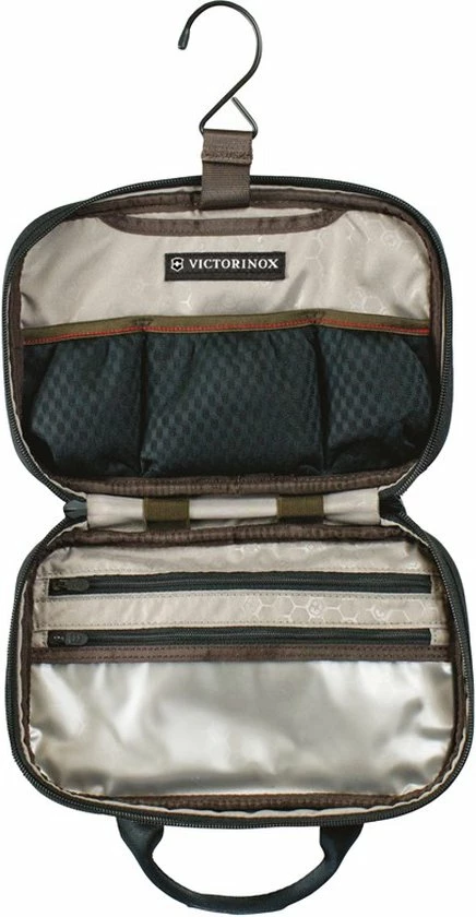 Goedkoopste ???? Victorinox Slimline Toilettas - 2L - Bruin - Polyethyleen - Ophanghaak ???? 3 Goedkoopste ???? Victorinox Slimline Toilettas - 2L - Bruin - Polyethyleen - Ophanghaak ????