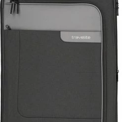 Goedkoop ???? Travelite Zachte Koffer / Trolley / Reiskoffer - Viia - 77 Cm (XL) - Grijs ????