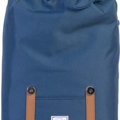 Alternative view of Coupon ???? Herschel Retreat Mid-Volume - Navy/Tan Synthetic Leather / Damesrugzak Met Magnetische Sluiting - Met Levenslange Fabrieksgarantie / Limited Lifetime Warranty / Blauw ⌛