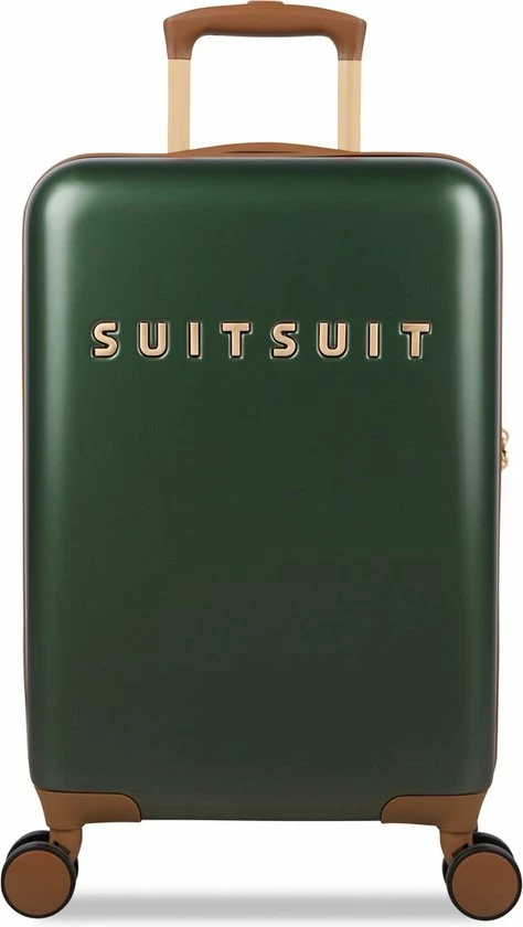 Hete verkoop ⌛ SUITSUIT - Fab Seventies Classic - Beetle Green - ???? Handbagage (55 Cm) ???? 3 Hete verkoop ⌛ SUITSUIT - Fab Seventies Classic - Beetle Green - ???? Handbagage (55 Cm) ????