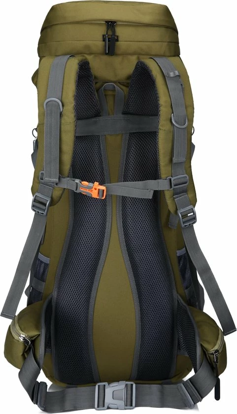 Gloednieuw ???? FlipFlop Feelings 70 Liter ???? Backpack - Groen - Verstelbaar Van 60L Tot 80L - Rits Rondom - Opent Als Koffer - Gratis Regenhoes ???? 5 Gloednieuw ???? FlipFlop Feelings 70 Liter ???? Backpack - Groen - Verstelbaar Van 60L Tot 80L - Rits Rondom - Opent Als Koffer - Gratis Regenhoes ???? - Afbeelding 3