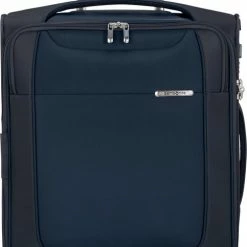 Goedkoop ???? Samsonite Reiskoffer Met Laptopvak - D'Lite Spinner 55/20 Uitbreidbaar (Handbagage) Midnight Blue ????