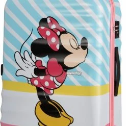 Beste Pirce ???? American Tourister Kinderkoffer - Wavebreaker Disney Spinner77/28 Disney (Large) Minnie Pink Kiss ⭐