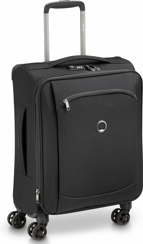 Beste Verkoop ???? Delsey Montmartre Air 2.0 ???? Handbagagekoffer - 55 Cm Slim - Uitbreidbaar - Zwart ✨ 4 Beste Verkoop ???? Delsey Montmartre Air 2.0 ???? Handbagagekoffer - 55 Cm Slim - Uitbreidbaar - Zwart ✨ - Afbeelding 2