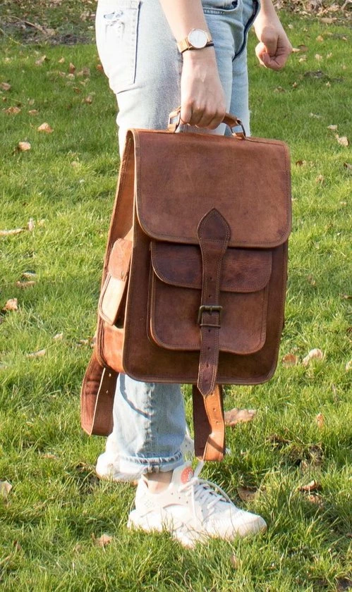 Beste deal ???? Arya Leren Rugtas 15.5″ - Leren Rugzak - Leren Laptoptas - Leren Werktas - BAGOA ✨ 9 Beste deal ???? Arya Leren Rugtas 15.5″ - Leren Rugzak - Leren Laptoptas - Leren Werktas - BAGOA ✨ - Afbeelding 7