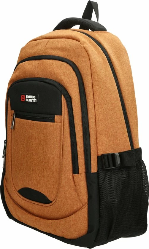 Uitgang ???? Enrico Benetti Hamburg 62125 Laptoprugzak Met 17" Laptopvak - Roest ???? 5 Uitgang ???? Enrico Benetti Hamburg 62125 Laptoprugzak Met 17" Laptopvak - Roest ???? - Afbeelding 3
