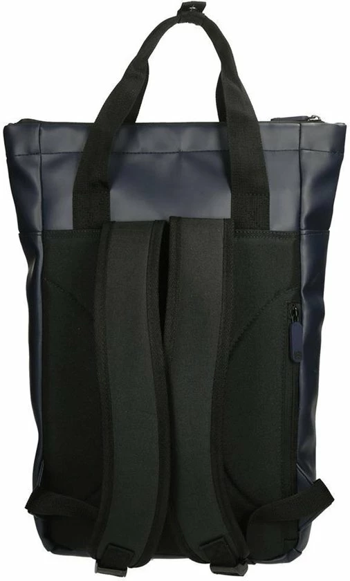 Uitgang ???? Enrico Benetti Bridgetown 46191 Laptoprugzak Met Handvaten En 14" Laptopvak - Blauw ???? 5 Uitgang ???? Enrico Benetti Bridgetown 46191 Laptoprugzak Met Handvaten En 14" Laptopvak - Blauw ???? - Afbeelding 3