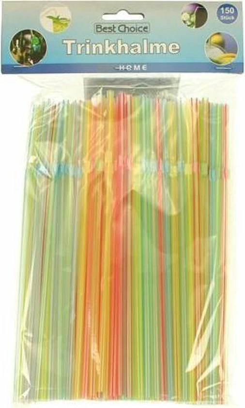 Goedkoopste ???? Best Choice Drinkrietjes 150 Stuks Trendy Kleuren 21cm Buigbaar ✨ 3 Goedkoopste ???? Best Choice Drinkrietjes 150 Stuks Trendy Kleuren 21cm Buigbaar ✨