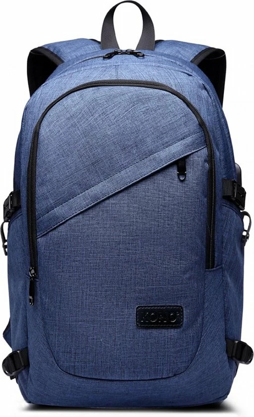 Nieuw ⭐ Kono Rugzak - Laptoptas 15 6 Inch - Rugtas Voor Mannen/Vrouwen - Schooltas Met USB Poort- Tas Voor School, Werk En Reizen - Blauw (E6715 NY) ???? 7 Nieuw ⭐ Kono Rugzak - Laptoptas 15 6 Inch - Rugtas Voor Mannen/Vrouwen - Schooltas Met USB Poort- Tas Voor School, Werk En Reizen - Blauw (E6715 NY) ???? - Afbeelding 5