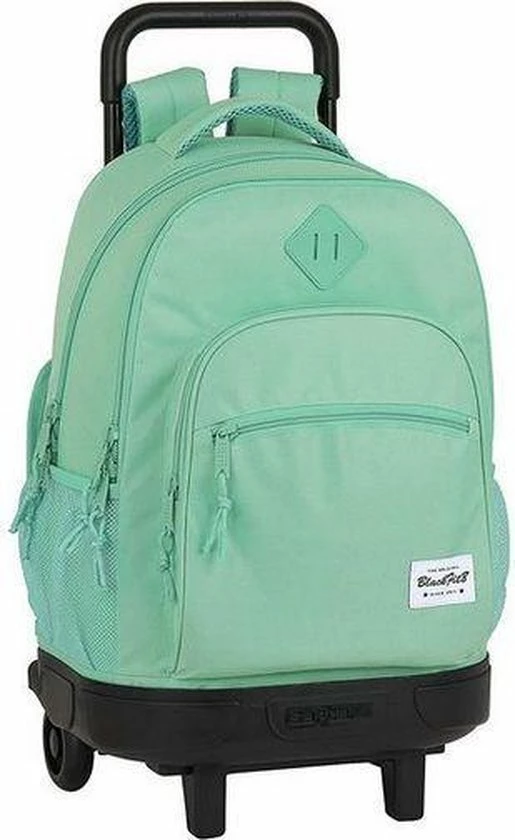 Beste Verkoop ⭐ Schoolrugzak Met Wielen Compact BlackFit8 Turkoois ???? 3 Beste Verkoop ⭐ Schoolrugzak Met Wielen Compact BlackFit8 Turkoois ????