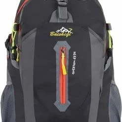 Beste deal ❤️ Polaza®️ Rugzak - Waterdicht - Ademend - 35 Liter - Reizen - ???? Backpacks - Rugzakken - Reistas - ???? Handbagage - Reistassen - Nylon - Zwart ????