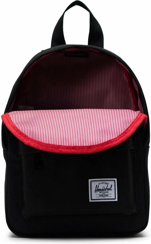Groothandel ???? Herschel Classic Mini - Black / The Original ???? Backpack, Made 'mini' - Een Kleine Rugzak Voor De Essentials-only - 6.5L Opbergruimte / Met Levenslange Fabrieksgarantie / Limited Lifetime Warranty / Zwart ???? 4 Groothandel ???? Herschel Classic Mini - Black / The Original ???? Backpack, Made 'mini' - Een Kleine Rugzak Voor De Essentials-only - 6.5L Opbergruimte / Met Levenslange Fabrieksgarantie / Limited Lifetime Warranty / Zwart ???? - Afbeelding 2