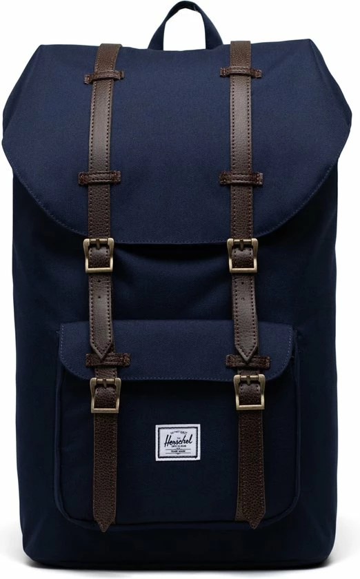 Goedkoop ✨ Herschel Little America - Peacoat/Chicory Coffee / Ruime Rugzak Met 25L Opbergvolume - 15" Fleece-gevoerd Laptopvak - Magnetische Sluiting / Met Levenslange Fabrieksgarantie / Limited Lifetime Warranty / Blauw ???? 3 Goedkoop ✨ Herschel Little America - Peacoat/Chicory Coffee / Ruime Rugzak Met 25L Opbergvolume - 15" Fleece-gevoerd Laptopvak - Magnetische Sluiting / Met Levenslange Fabrieksgarantie / Limited Lifetime Warranty / Blauw ????