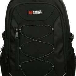 Begroting ???? Enrico Benetti Yellow Stone 62127 Sportieve Laptoprugzak 15" - M - Zwart ????