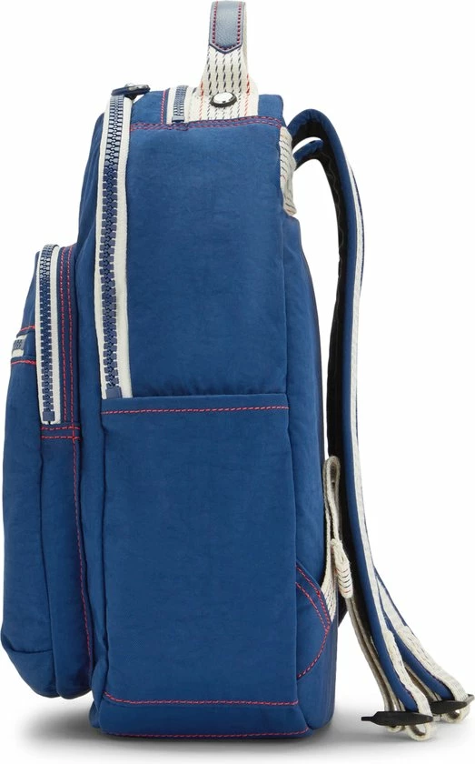 Promo ???? Kipling SEOUL S Rugzak 14L - Admiral Blue Block ⭐ 10 Promo ???? Kipling SEOUL S Rugzak 14L - Admiral Blue Block ⭐ - Afbeelding 8