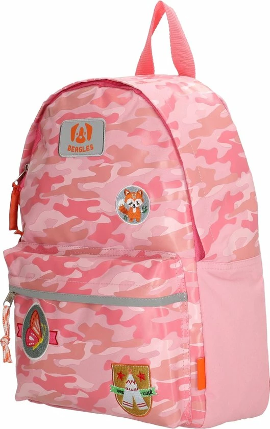Beste Verkoop ???? Beagles Original Kinderrugzak - Scouting - Roze ???? 5 Beste Verkoop ???? Beagles Original Kinderrugzak - Scouting - Roze ???? - Afbeelding 3