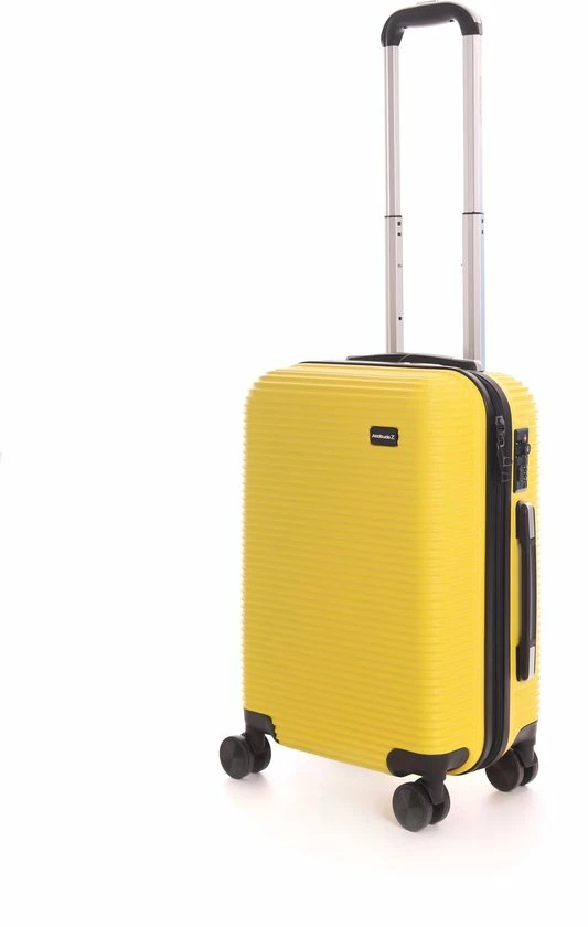 Gloednieuw ???? AttitudeZ Air-Z ???? Handbagage Koffer Geel 52cm - TSA-slot ✨ 3 Gloednieuw ???? AttitudeZ Air-Z ???? Handbagage Koffer Geel 52cm - TSA-slot ✨