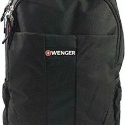Hete verkoop ✨ Wenger ???? Backpack Rugzak 24l Voor School Werk Of Je Laptop - Kleur Zwart- Waterbestendig ????