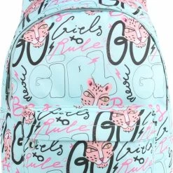 Uitgang ???? YLX Travel Gear YLX Hemlock Rugzak Voor Kinderen. Aqua, Blauw Met Street Art (meisje). Gemaakt Van Gerecyclede Plastic Flessen. Eco-vriendelijk. Rugzak - Schooltas - Meisje - Basisschool ✨