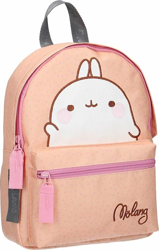 Beste Verkoop ✔️ Molang SALE Molang Hello Small Kinderrugzak - 6,4 L - Peach ✨ 4 Beste Verkoop ✔️ Molang SALE Molang Hello Small Kinderrugzak - 6,4 L - Peach ✨ - Afbeelding 2