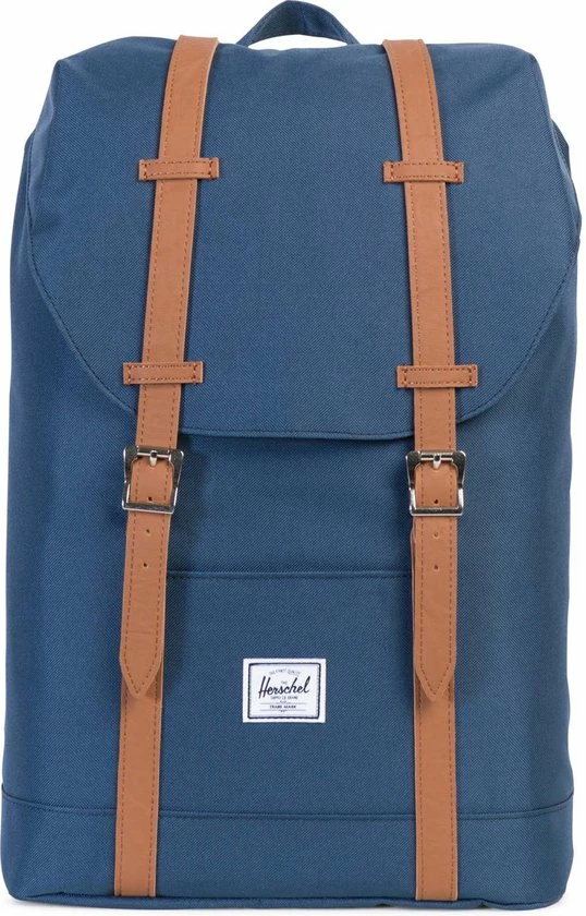 Coupon ???? Herschel Retreat Mid-Volume - Navy/Tan Synthetic Leather / Damesrugzak Met Magnetische Sluiting - Met Levenslange Fabrieksgarantie / Limited Lifetime Warranty / Blauw ⌛ 3 Coupon ???? Herschel Retreat Mid-Volume - Navy/Tan Synthetic Leather / Damesrugzak Met Magnetische Sluiting - Met Levenslange Fabrieksgarantie / Limited Lifetime Warranty / Blauw ⌛