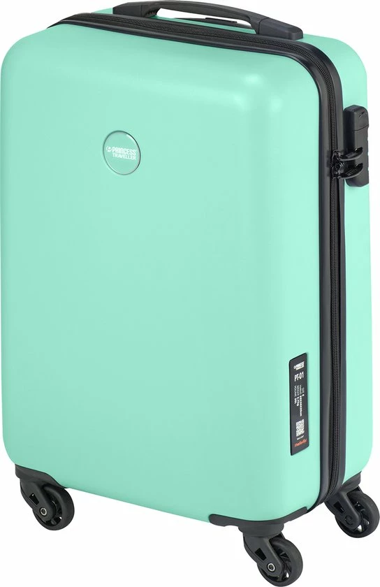 Beste deal ???? Princess Traveller PT01 - ???? Handbagagekoffer - Pacific Mint - S - 55cm ???? 4 Beste deal ???? Princess Traveller PT01 - ???? Handbagagekoffer - Pacific Mint - S - 55cm ???? - Afbeelding 2