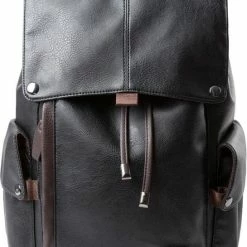 Goedkoop ???? Heanvèr HEANVÈR Classic Vintage Rugzak - Rugtas - 15.6 Inch Laptop Tas - Waterdicht - Zwart ⭐