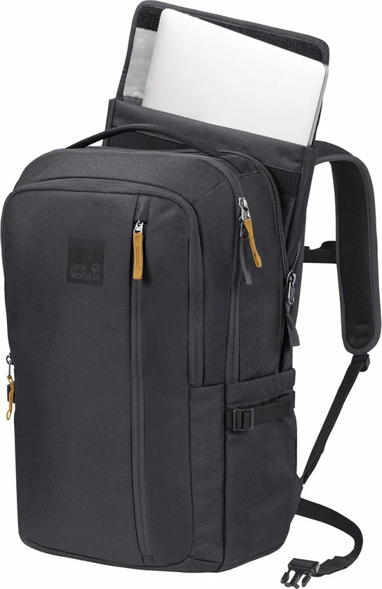 Nieuw ???? Jack Wolfskin Jack Pot De Luxe - Rugzak - Unisex - Laptop - 32 Liter - Grijs ???? 7 Nieuw ???? Jack Wolfskin Jack Pot De Luxe - Rugzak - Unisex - Laptop - 32 Liter - Grijs ???? - Afbeelding 5