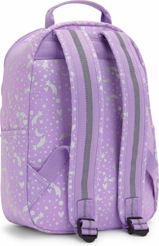 Beste Verkoop ???? Kipling SEOUL S Unisex Rugzak - Galaxy Metallic ❤️ 5 Beste Verkoop ???? Kipling SEOUL S Unisex Rugzak - Galaxy Metallic ❤️ - Afbeelding 3