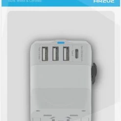 Flash-uitverkoop ???? Ar202 Universele Wereldstekker Met 4 USB-C En USB Poorten - Internationale Reisstekker Voor 150+ Landen - EU - Engeland (UK) - Amerika (USA) - Australië - Azië - Zuid Amerika - Reis Adapter - Wereld Stekker - Oplader – Wit ???? 26 Flash-uitverkoop ???? Ar202 Universele Wereldstekker Met 4 USB-C En USB Poorten - Internationale Reisstekker Voor 150+ Landen - EU - Engeland (UK) - Amerika (USA) - Australië - Azië - Zuid Amerika - Reis Adapter - Wereld Stekker - Oplader – Wit ???? -Samsonite Winkel 549x840 4
