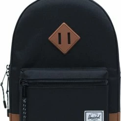 Beste Pirce ⭐ Herschel Heritage Kids - Black/Saddle Brown / Rugzak Voor Kinderen Van 3 Tot 5 Jaar - Met 9L Opbergvolume / Met Levenslange Fabrieksgarantie / Limited Lifetime Warranty / Zwart ????